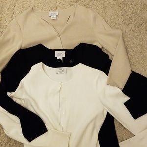 3 Ann Taylor Cardigans
